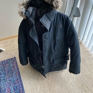 Blue North Face Triclimate Parka Jacket